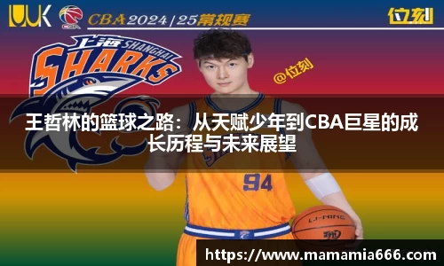 王哲林的篮球之路：从天赋少年到CBA巨星的成长历程与未来展望